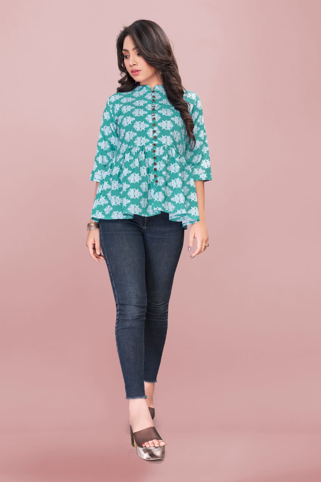 Ff 1010 Stylish Designer Wear Wholesale Ladies Top